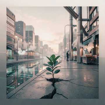 钢筋水泥里开花
