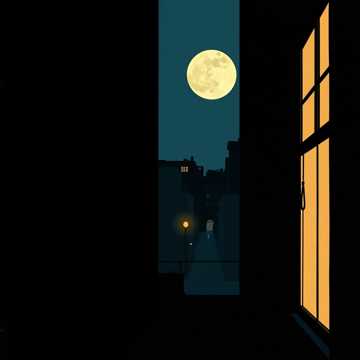 七夜的画