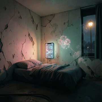 出租屋里的星光