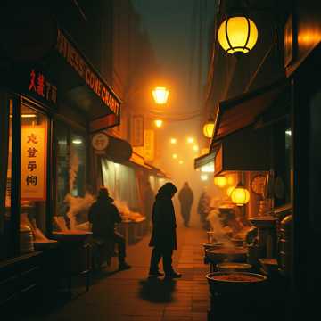 炊烟贴地飞