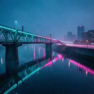 安河桥北的车窗