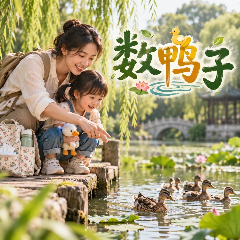 数鸭子小池边-版本2