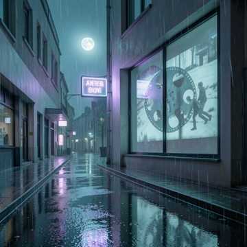 雨停前的默片