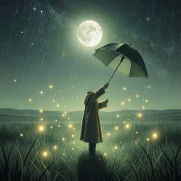 萤火虫雨伞