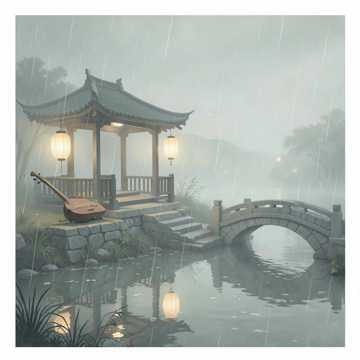 烟雨故人