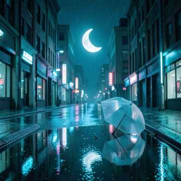 湿透的弦月