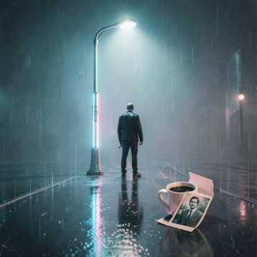路灯下的回音