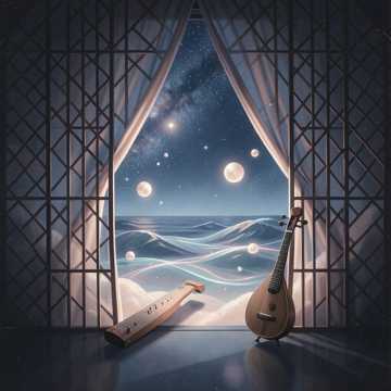 帘缝里的星海