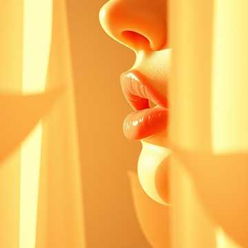 唇瓣上的阳光