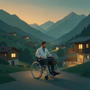 我高先生半个身，先生高我两昆仑