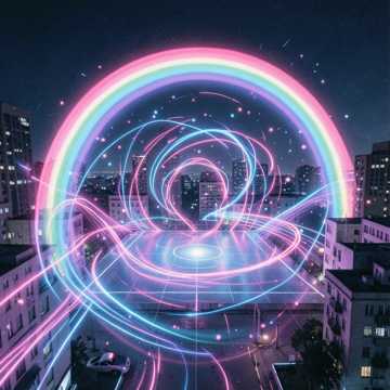 霓虹浪涌