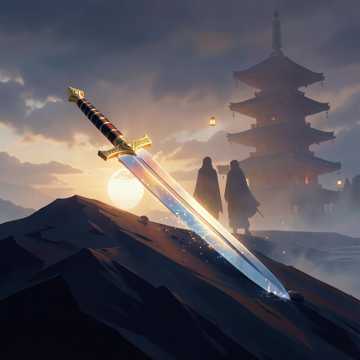 江湖共晚照