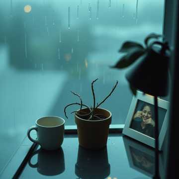 雨落进空杯