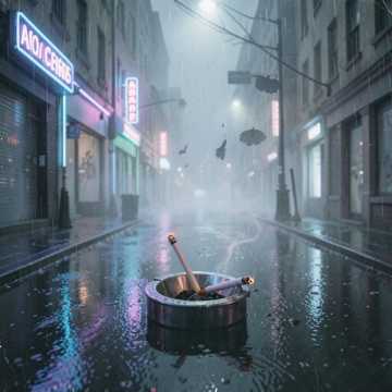 烟灰雨