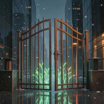 铁门锈水新芽-版本2