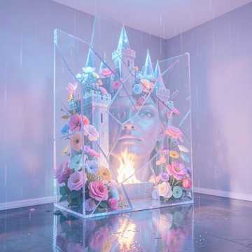 碎城堡开满花