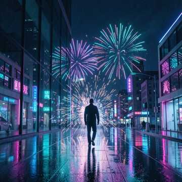 烟火炸开前夕