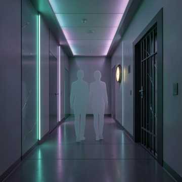 楼道里的倒带