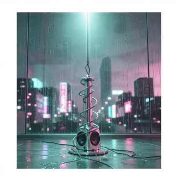 玻璃窗上的雨痕