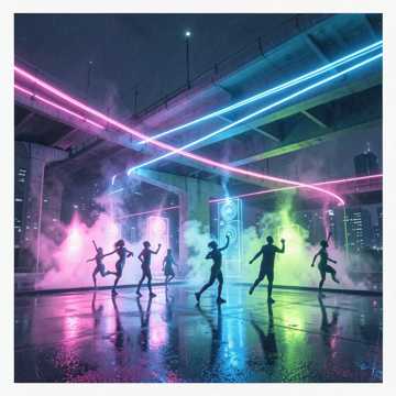 夜游高架桥