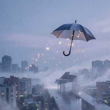 雨里沉默