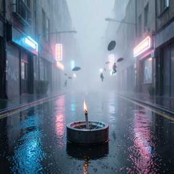 烟灰雨