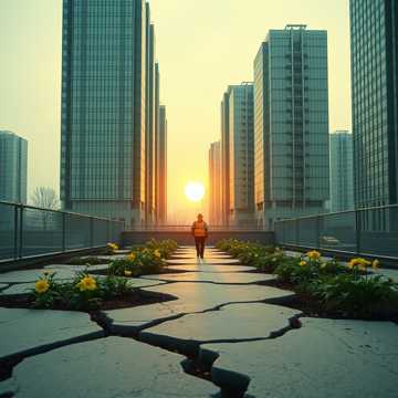 混凝土开花