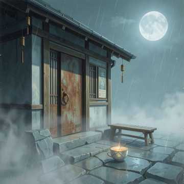 月色轻叩
