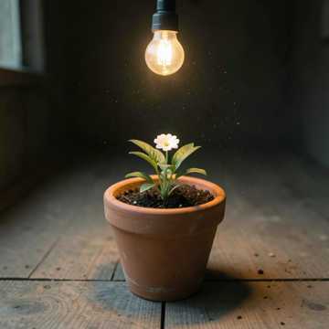 门口那盆花