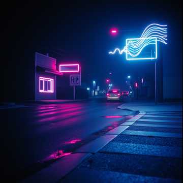霓虹泡影