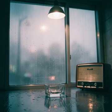 烟灰缸接住雨声