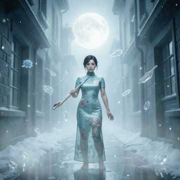 寒雹落窗前