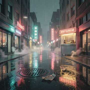 《城市的霓虹》  作词：十七＂作曲：十七＂