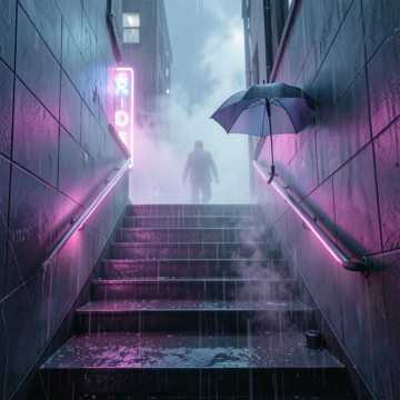 雨落楼梯口-版本2