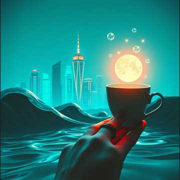 墨鱼幻彩浪潮