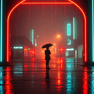 雨里转身