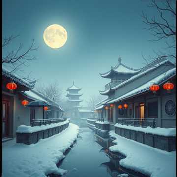 长安雪落时