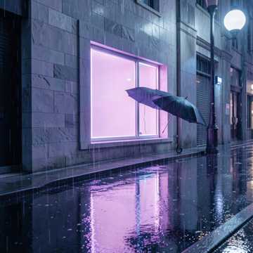 雨冲走爱意