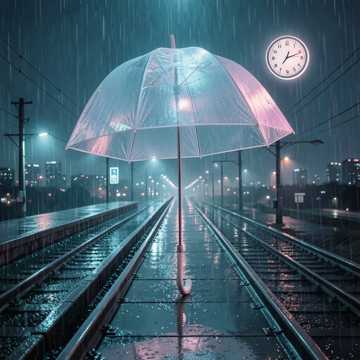 雨停了还在等