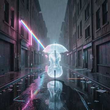 霓虹碎影