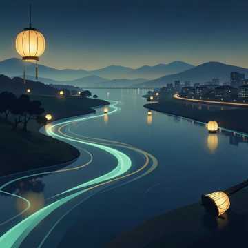 小河弯弯