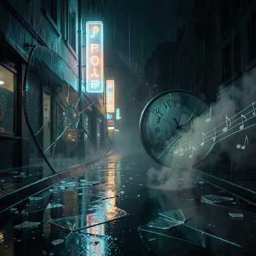 雨里光斑