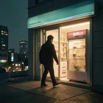 凌晨三点的便利店