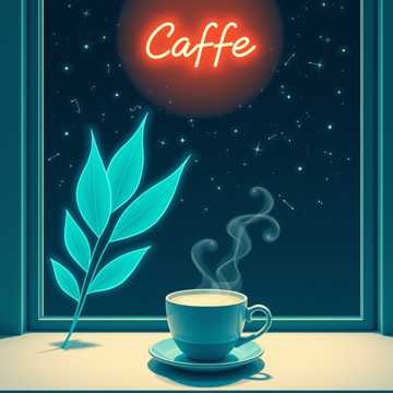 星子碎在杯沿