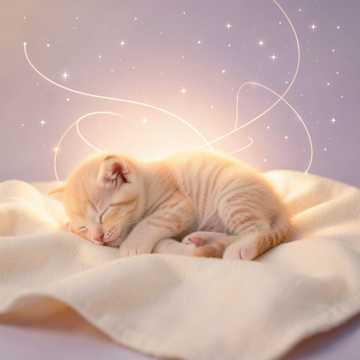 毛绒夜里光
