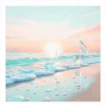 浪尖汽水泡泡
