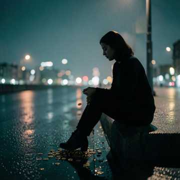 数硬币的夜
