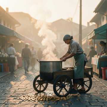 热汤与晨曦