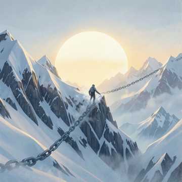 踏雪登昆仑