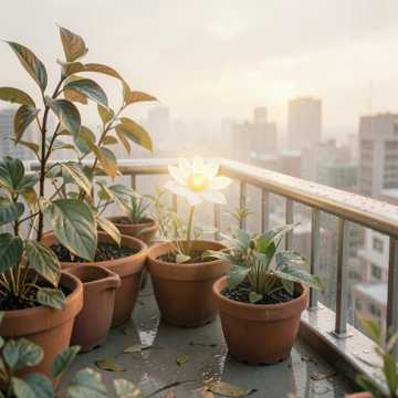 露台花开